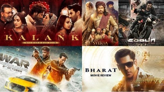 Bollywood Movies Of 2019 That Were Great In Demand By Sourav From Starclinch Medium