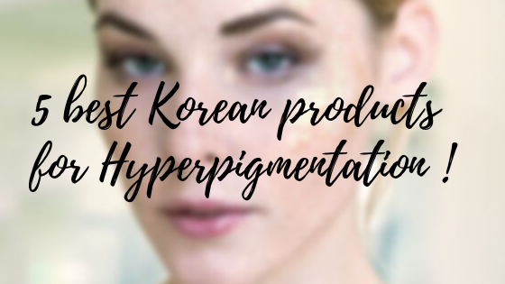 korean hyperpigmentation products