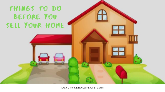 things to do before you sell your house