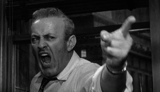 Juror 3 (played by Ed Begley) from 12 Angry Men (1957)