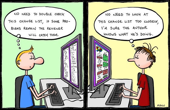 Don't make assumptions cartoon