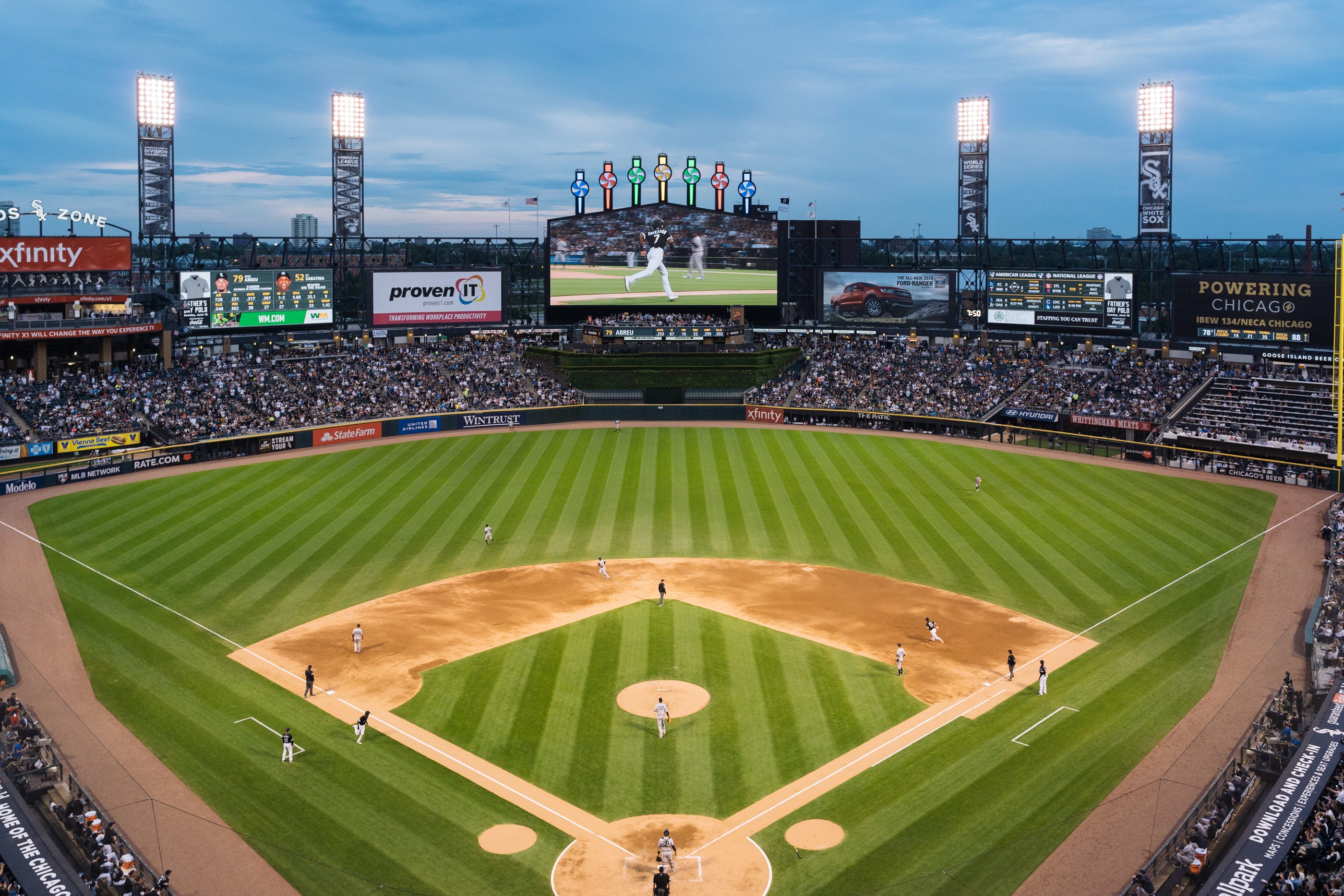 White Sox Stadium ~ news word