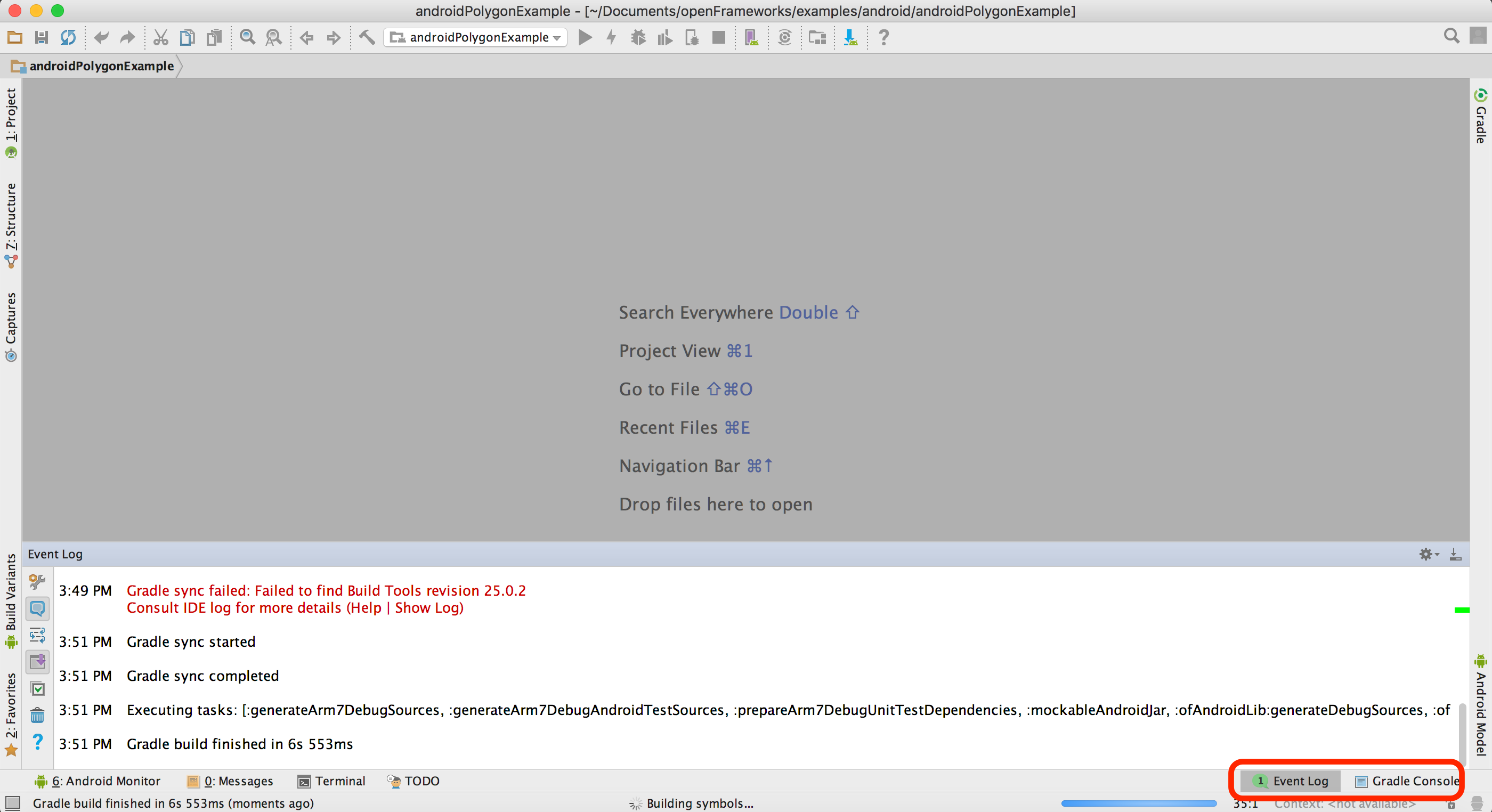 Getting Started With Openframeworks On Android Irene - 