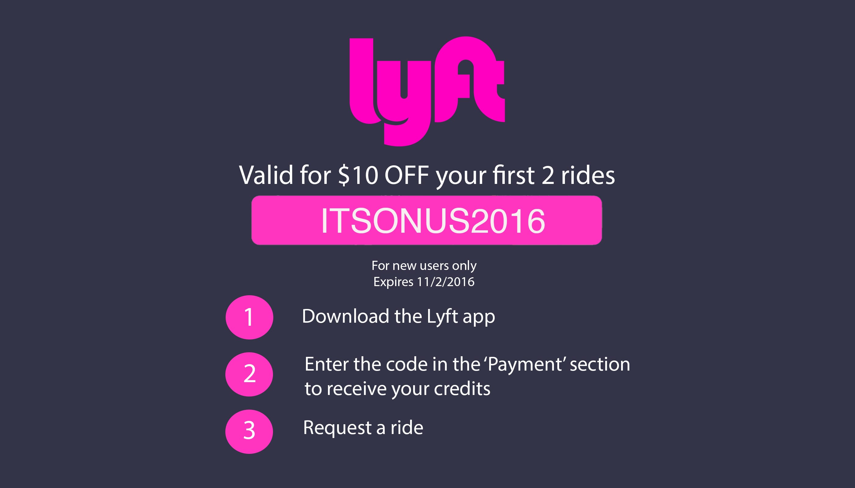 lyft new user free ride