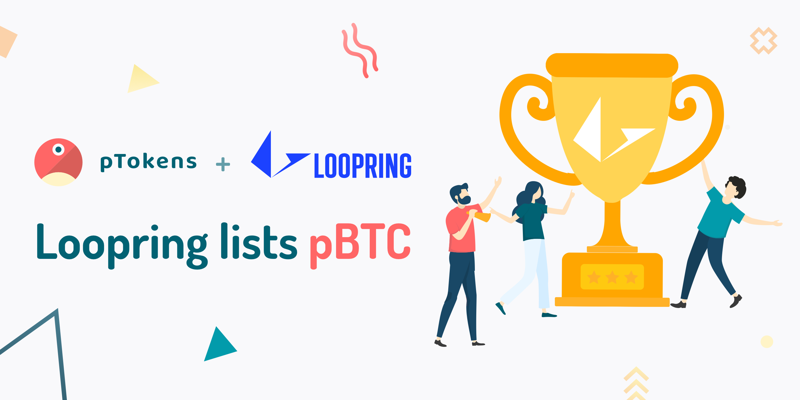 Loopring lists pBTC, creating the first crosschain DEX bridge with