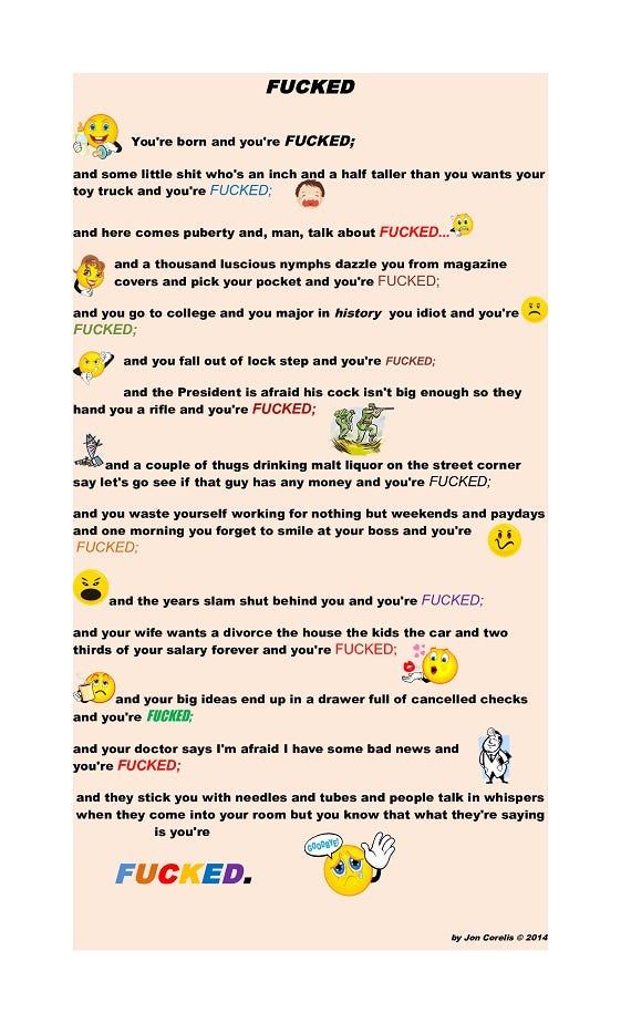 A Poem About Like Life Jon Corelis Medium