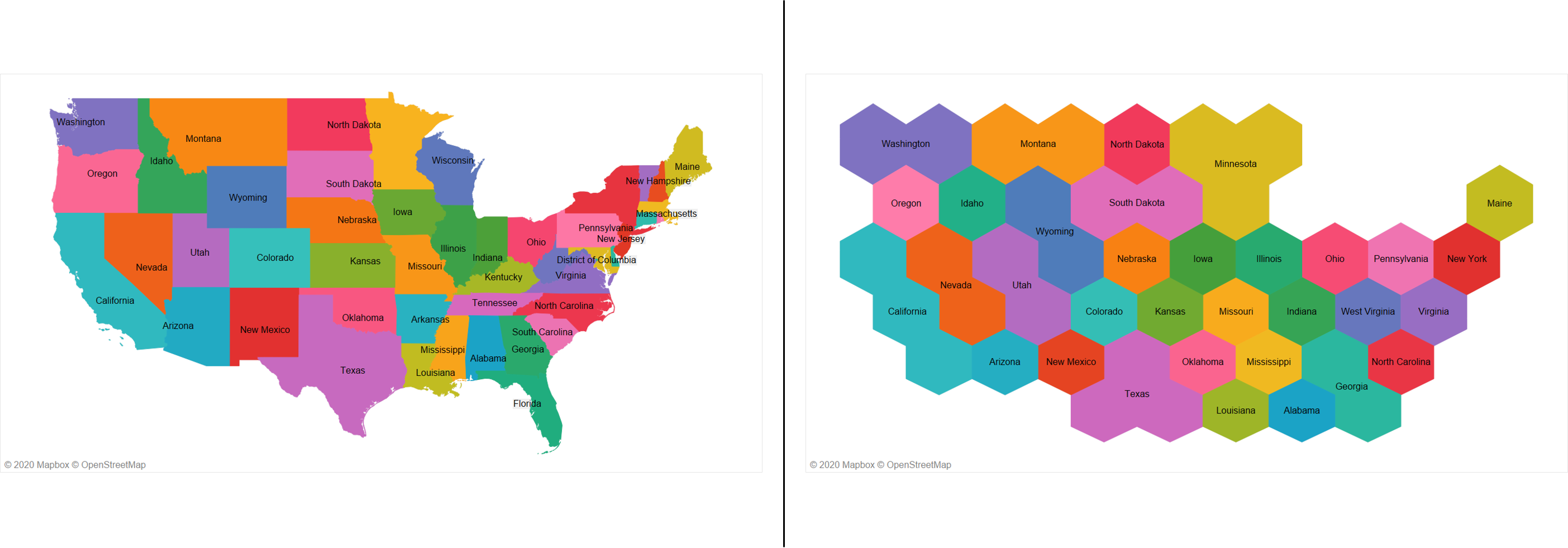 Generate Hex Maps from your existing Spatial Data in less than 3 steps ...
