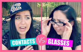 Why I prefer Prescription Contact Lenses over Eyeglasses | by Amelie Adams  | Medium