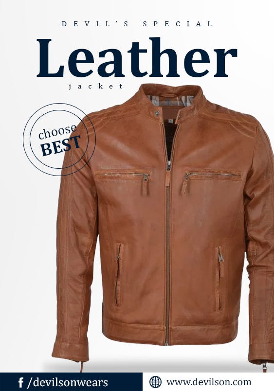 best leather jacket colour
