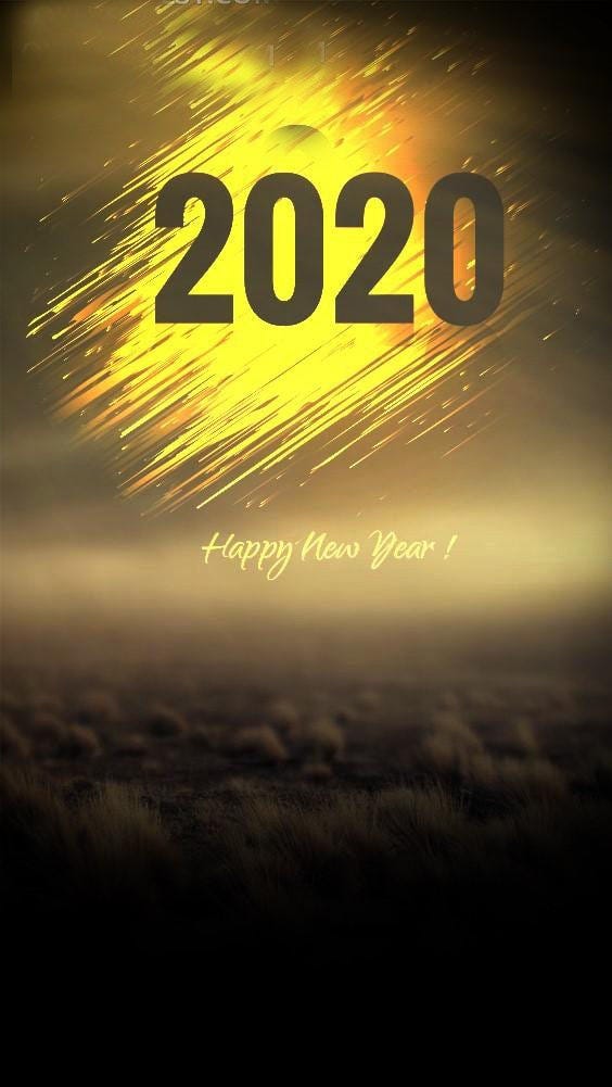 Happy New Year Photo Editing Background Download 2020