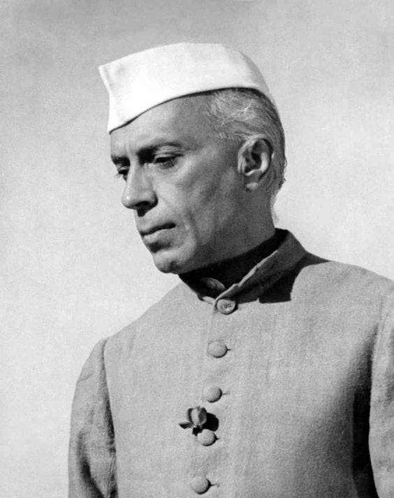 jawaharlal nehru few lines