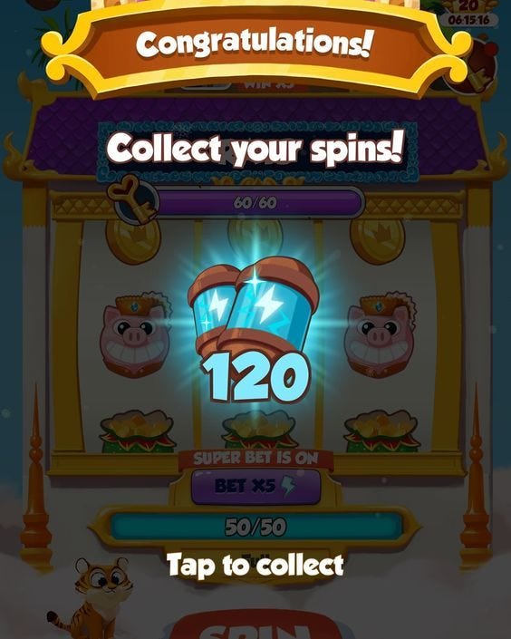 50 000 free spins coin master