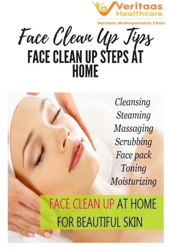 face clean up steps