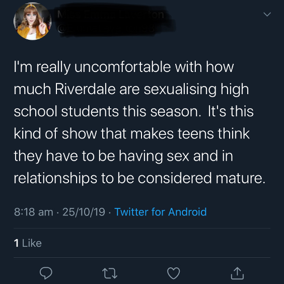 Hyper Sexualized Teen