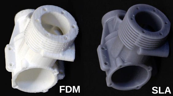 FDM vs SLA :Choosing the Right 3D Printing Technology | by vexmatech |  Medium