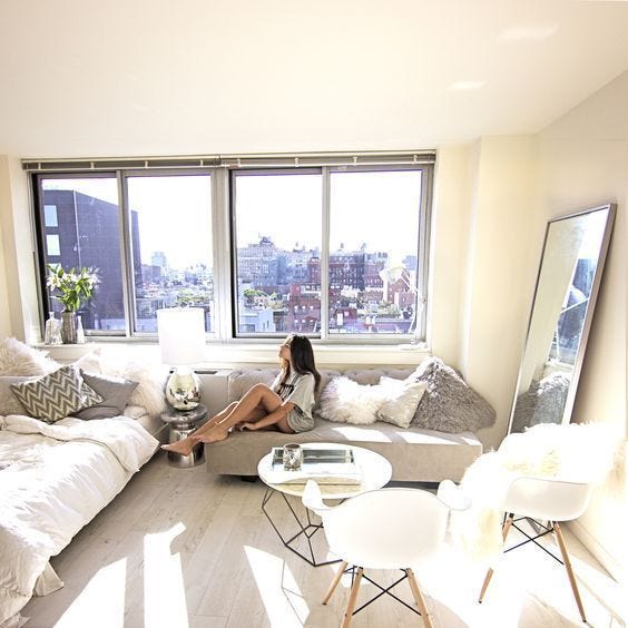How To Decorate A Studio Apartment On A Budget Medium
