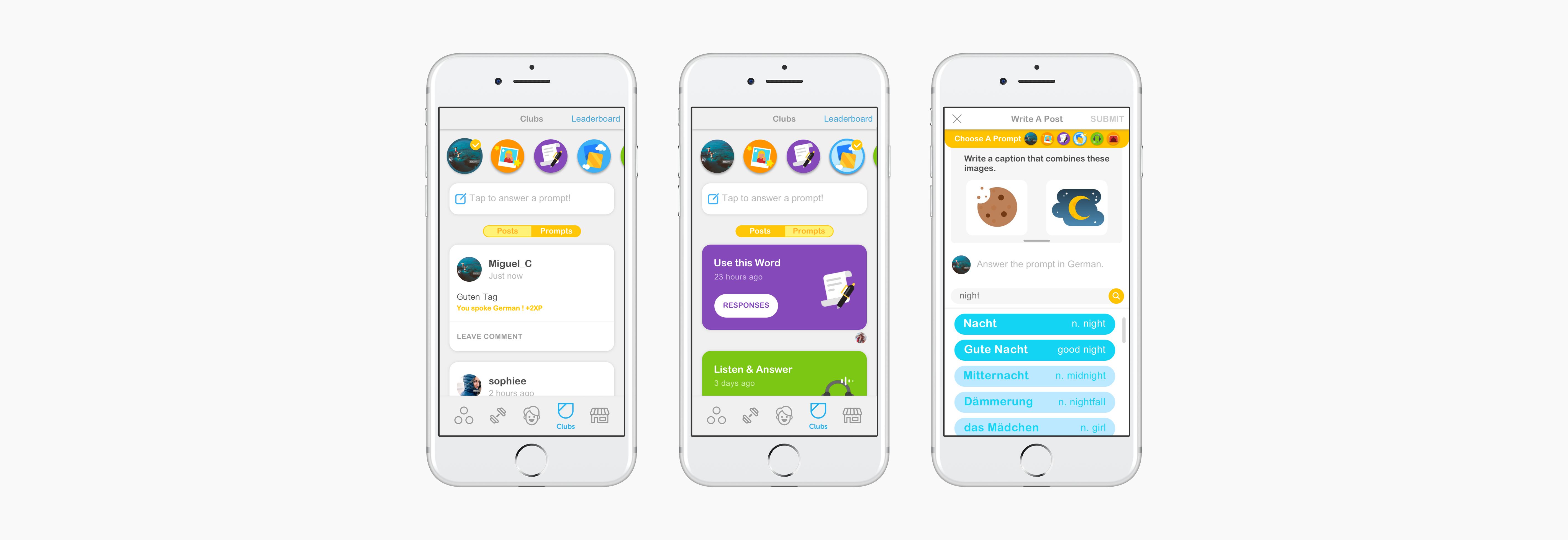 Duolingo Concept Facilitating User Posts For Better Language Learning By Amy Huang Prototypr
