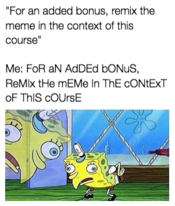 Spongebob Meme Emote