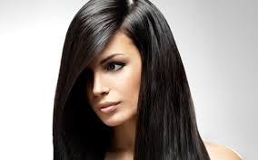 long black hair tips