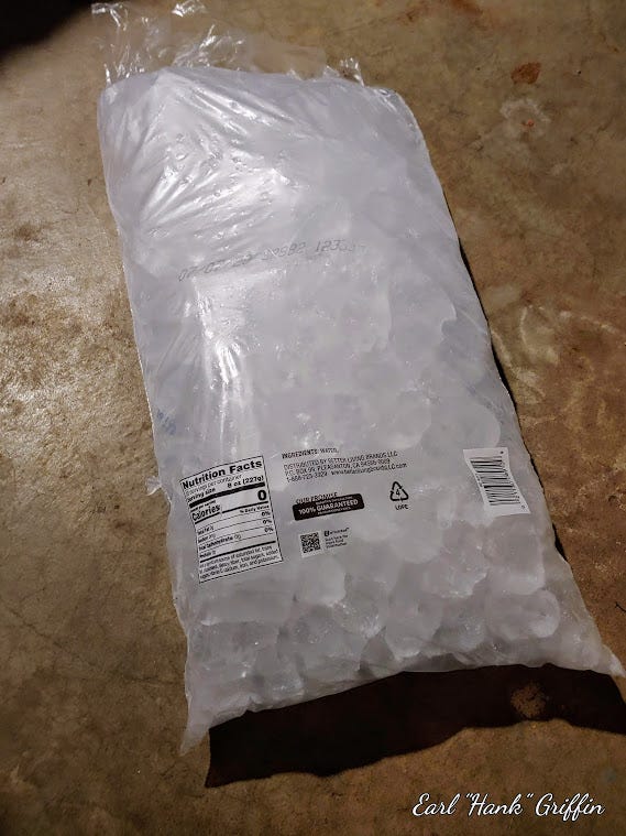 A Bag of Ice. “Beautiful Woman, I’m headed down to… by Earl "Hank
