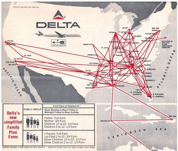 The Evolution Of An Airline. The Delta Air Lines Story As Told… | By ...