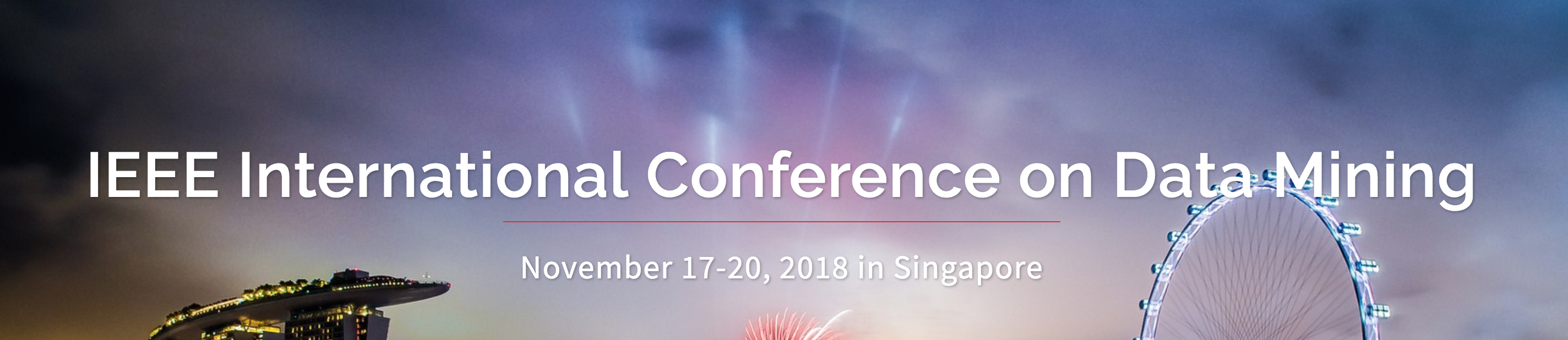Call for Papers. ICDM 2018 on Data Mining for… by Emily