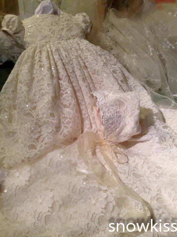 bling christening dresses