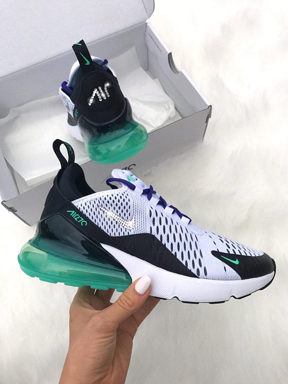 air max 270 teal and purple