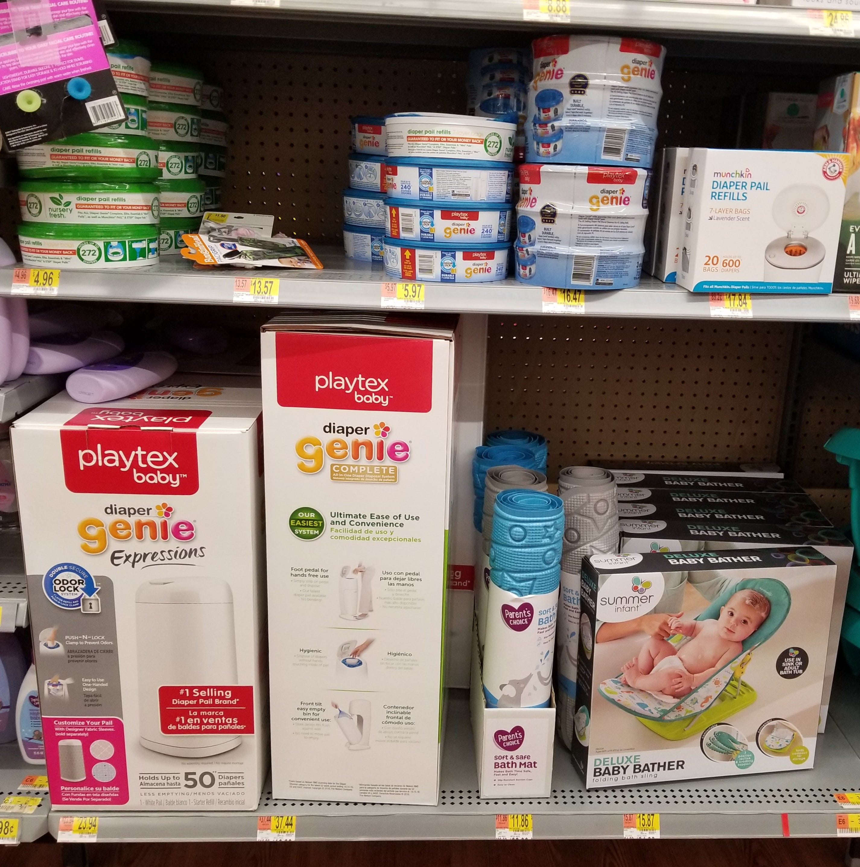 walmart diaper genie complete