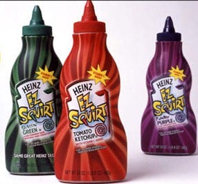 Heinz Colored Ketchup: Yick.. I think it's clear that Heinz was… | by Anna  Brown | Medium