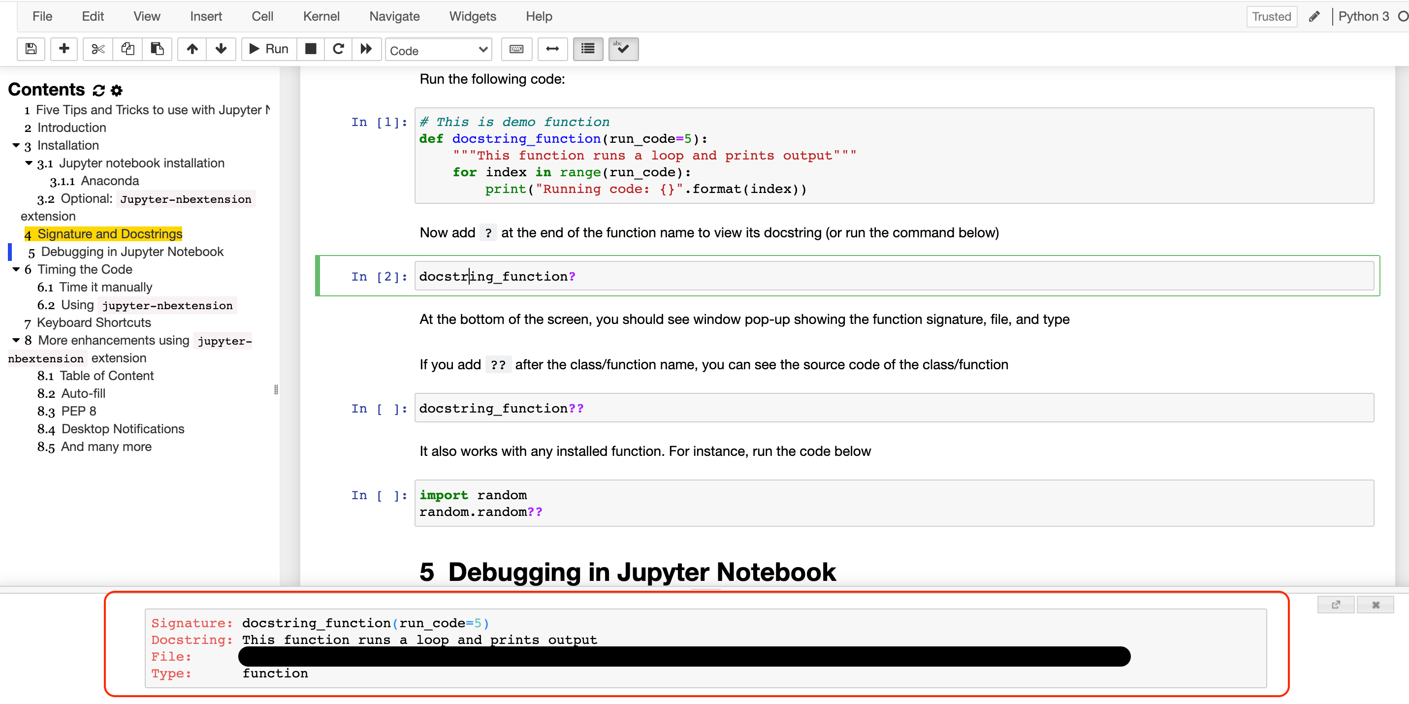 5 Tips and Tricks to use with Jupyter Notebook to be productive and to ...