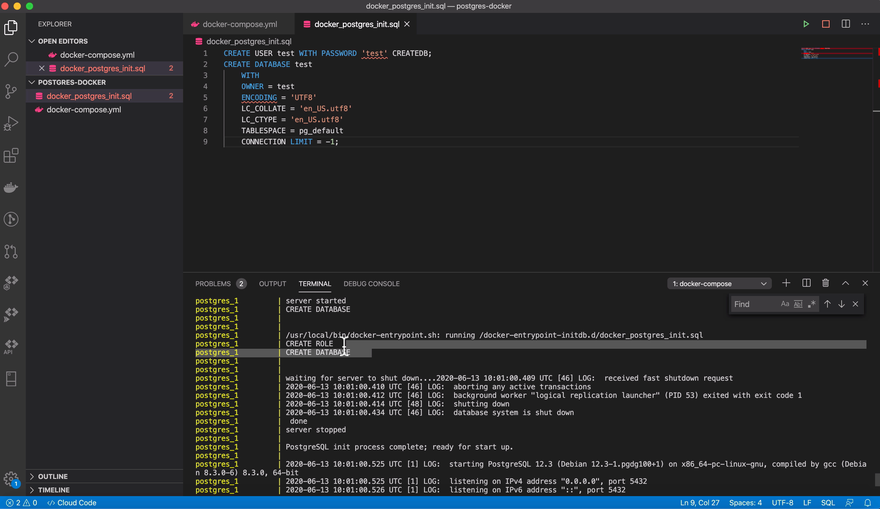 postgres create database postgres create database