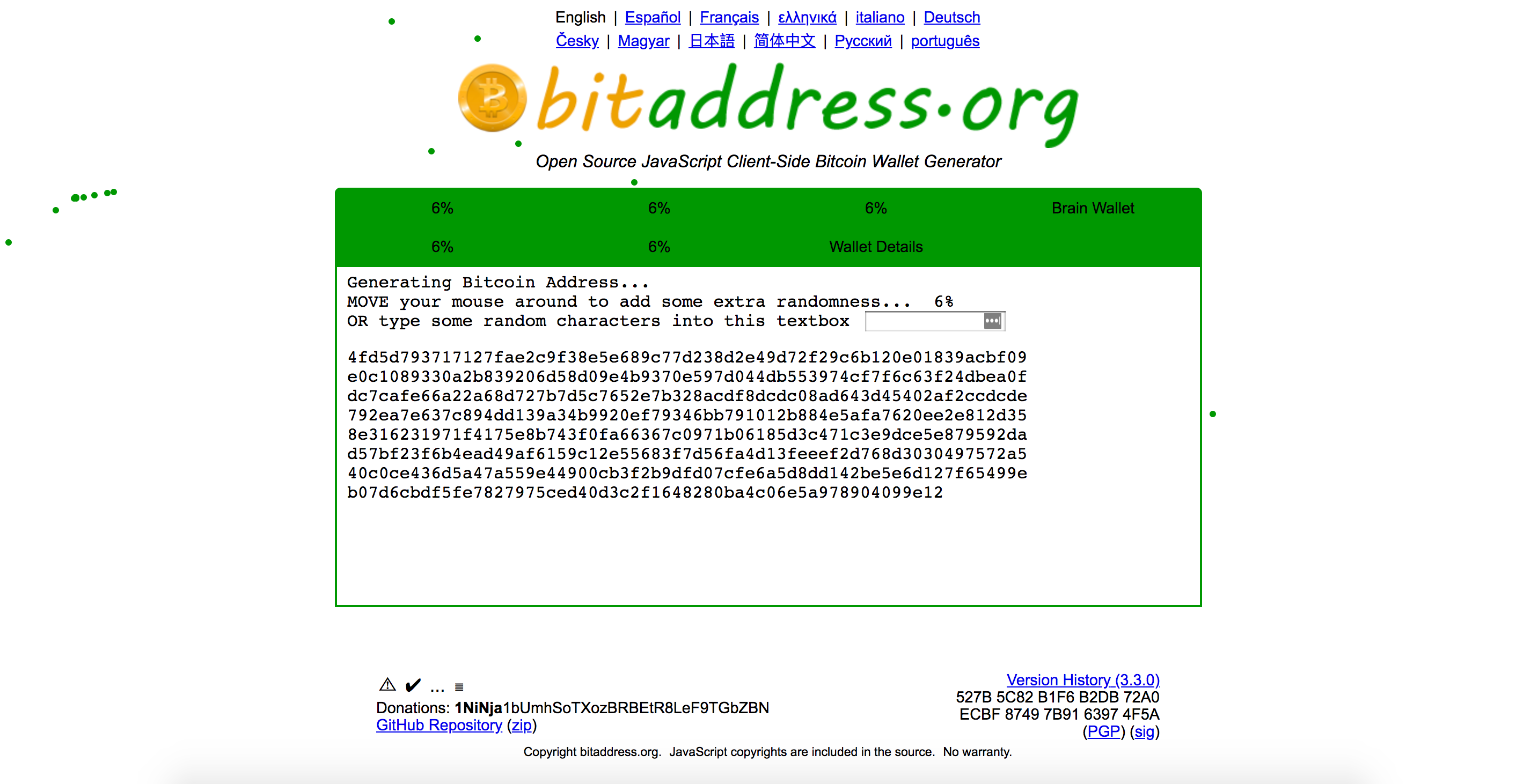 bitcoin address script