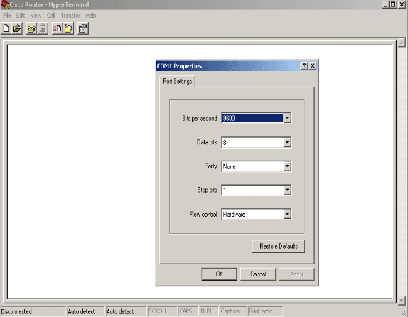 Cisco Router password reset