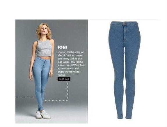TOPSHOP- JONI JEANS. Jeans are a staple in every wardrobe… | by Antoinette  Suzette Sangual | Medium