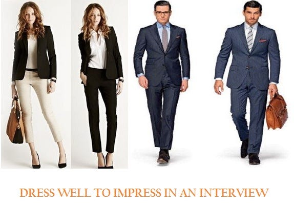 Dress well to impress well in an Interview | by Bharat Employment | Medium