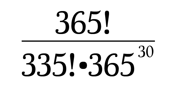 The Birthday Problem🎈. Today's problem goes out to a special… | by Brett  Berry | Math Hacks | Medium