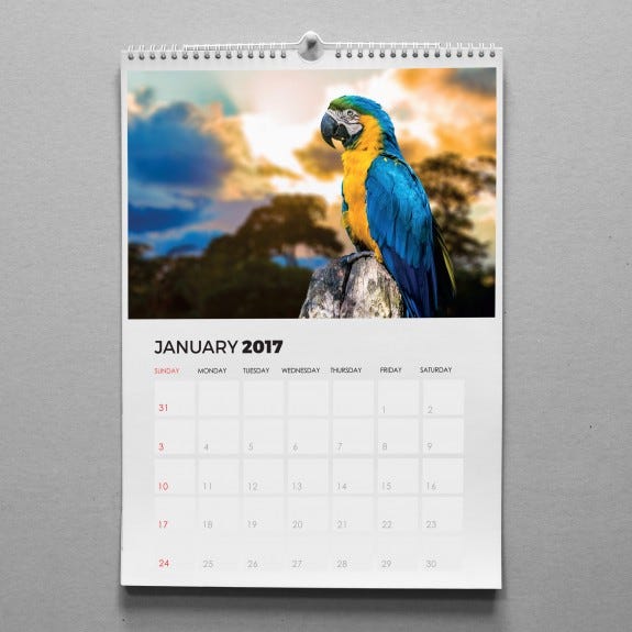 Make a Digital Wall Calendar in 10 minutes — Mango Display by Dave