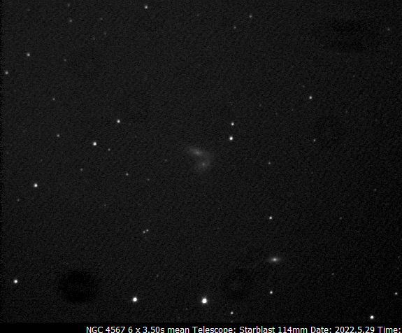 Astronomy Friday — The Butterfly Galaxies - E.Eggert(m2c4) - Medium