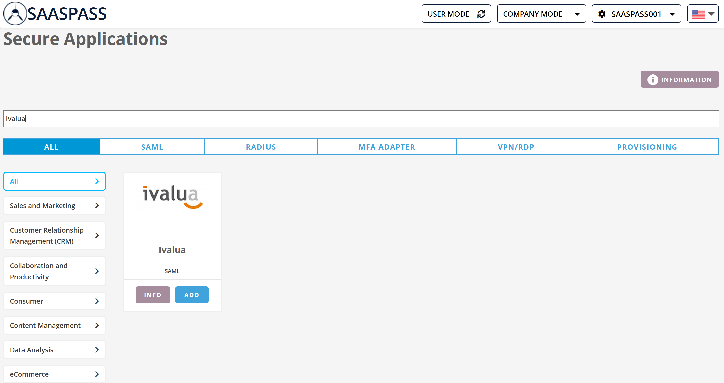 How To Add Passwordless Login To Ivalua By James Smith Saaspass