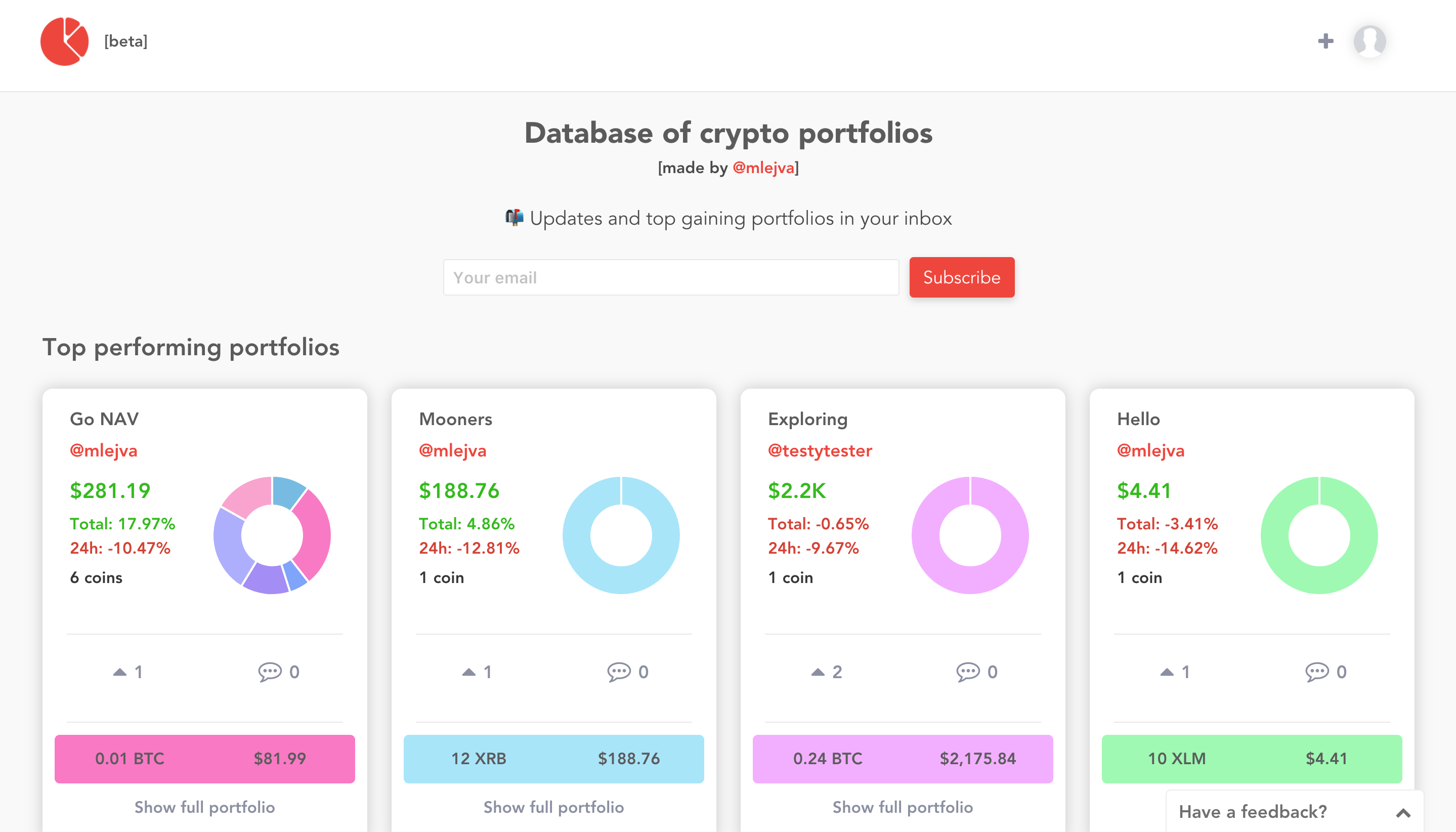 Hodler List — database of crypto portfolios Beta is Live ...