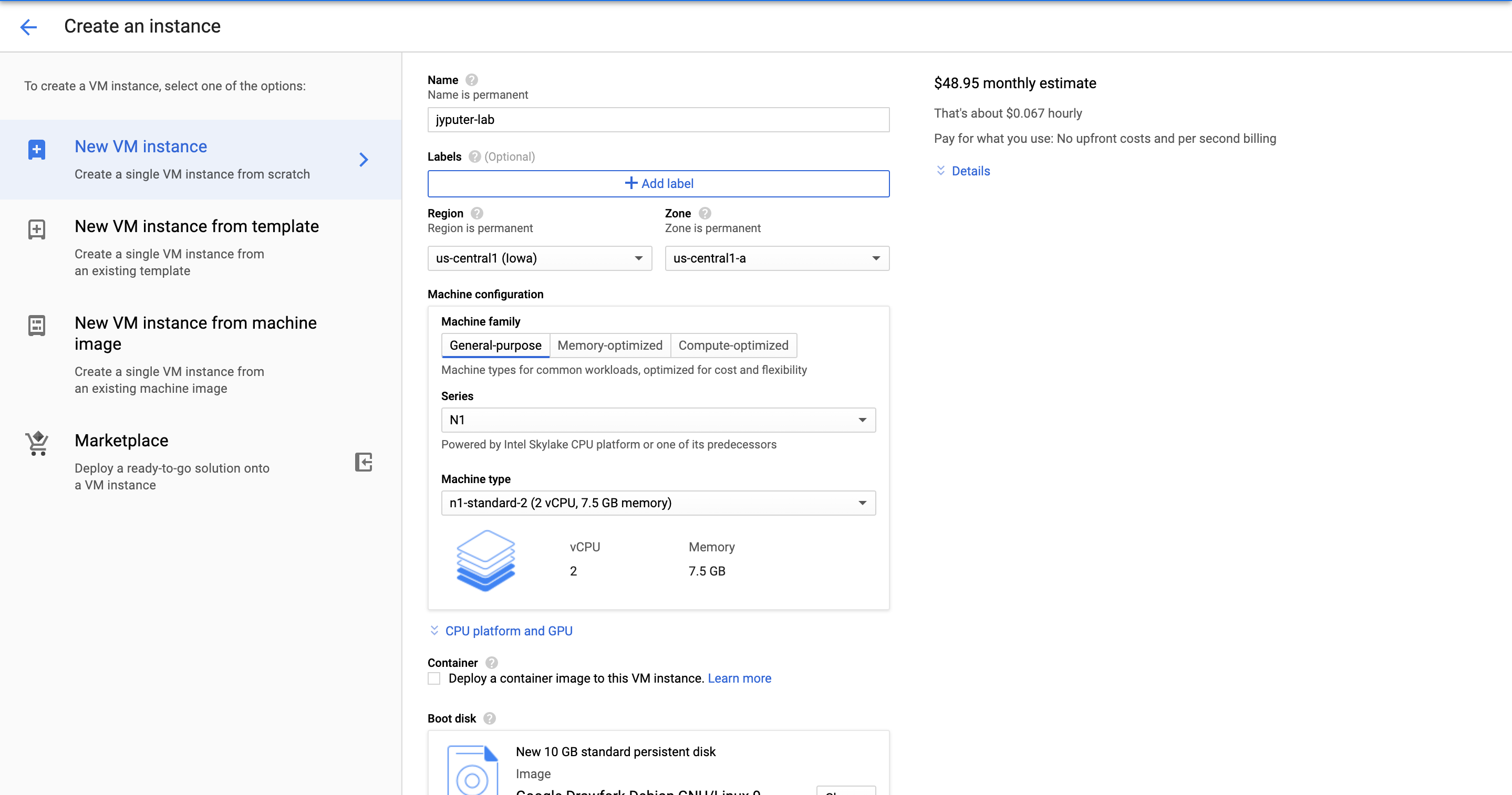 Setting up Jupyter Lab Instance on Google Cloud Platform | by Sourabh ...