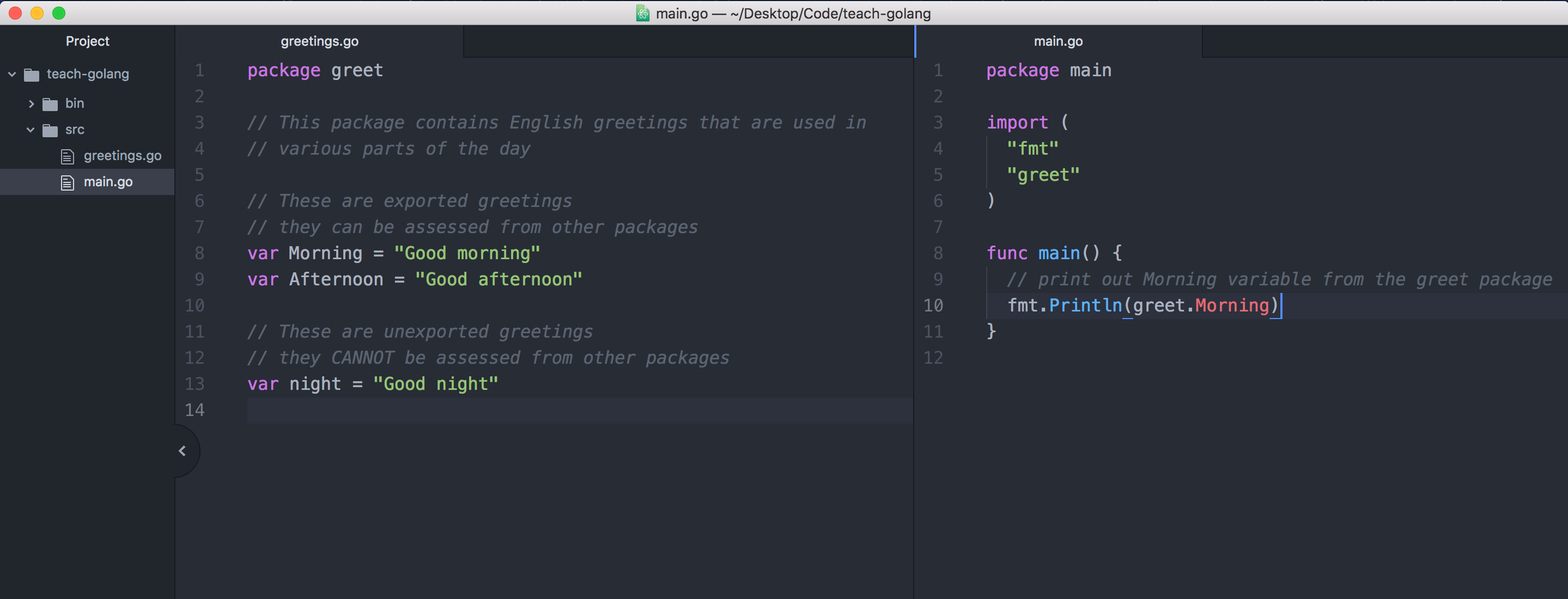 Golang — Syntax Review. Quickly revise Golang’s syntax. by Harith