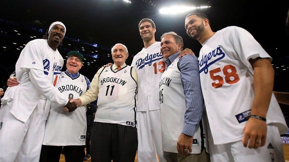 brooklyn nets dodgers jersey