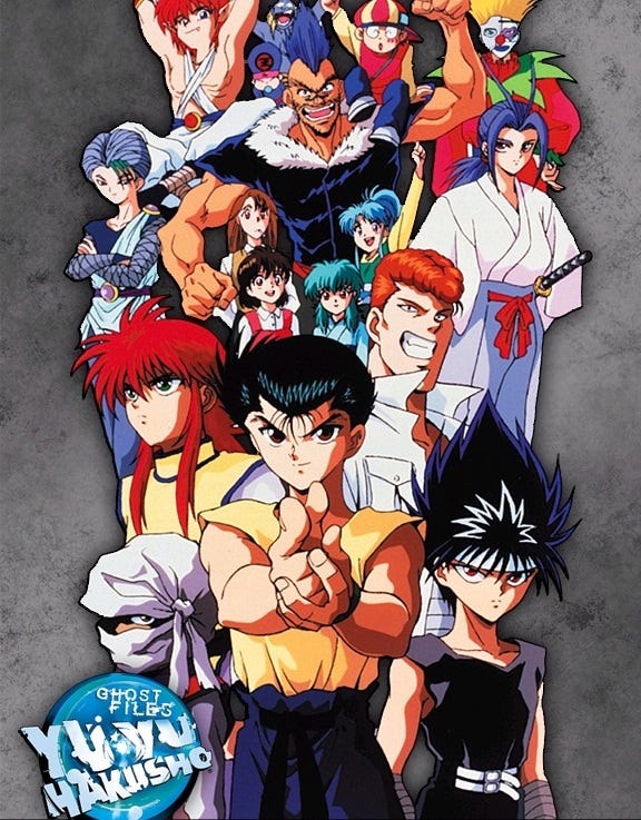 Yu yu hakusho 7 psychics