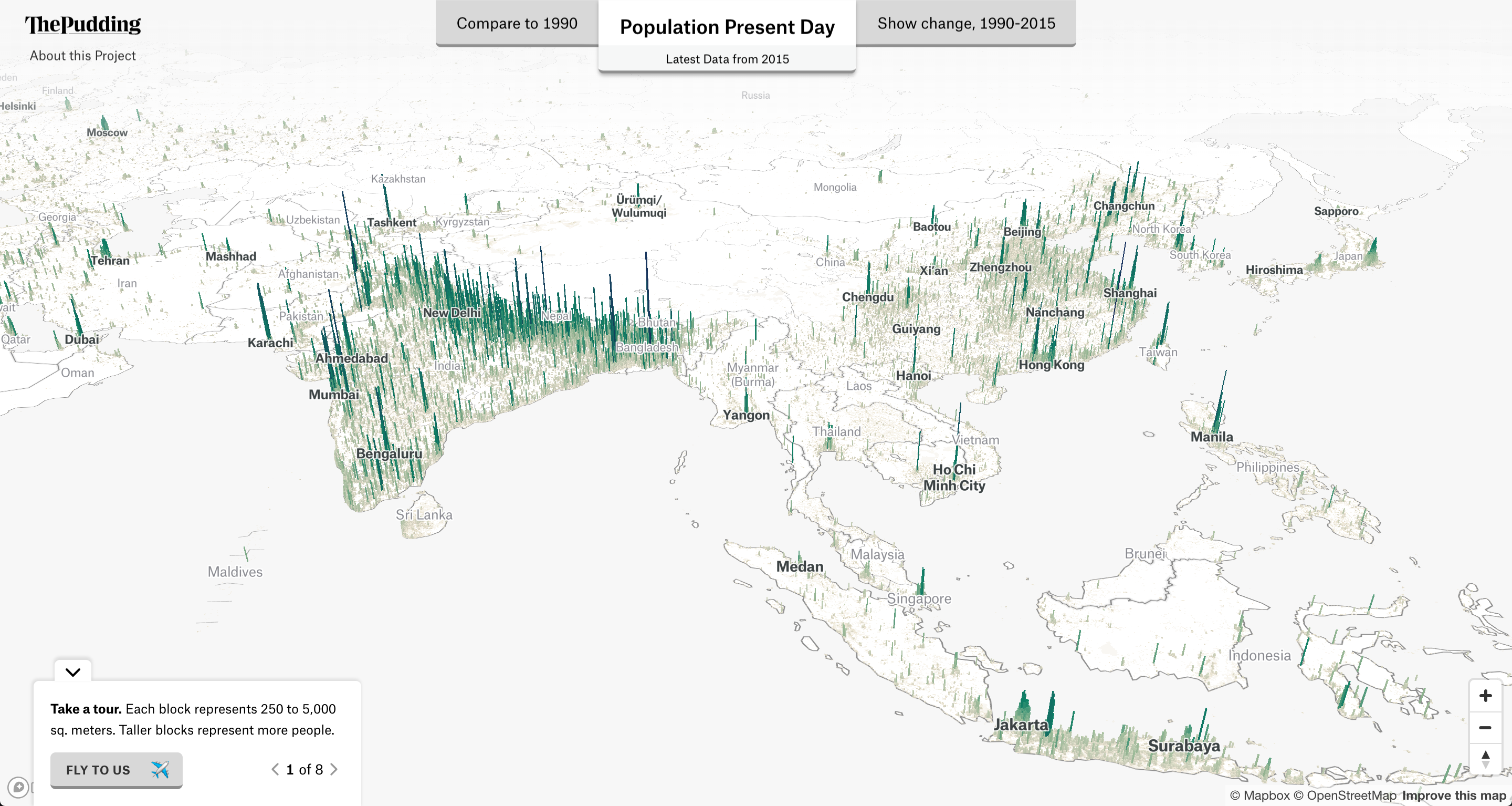 Population Density Chart