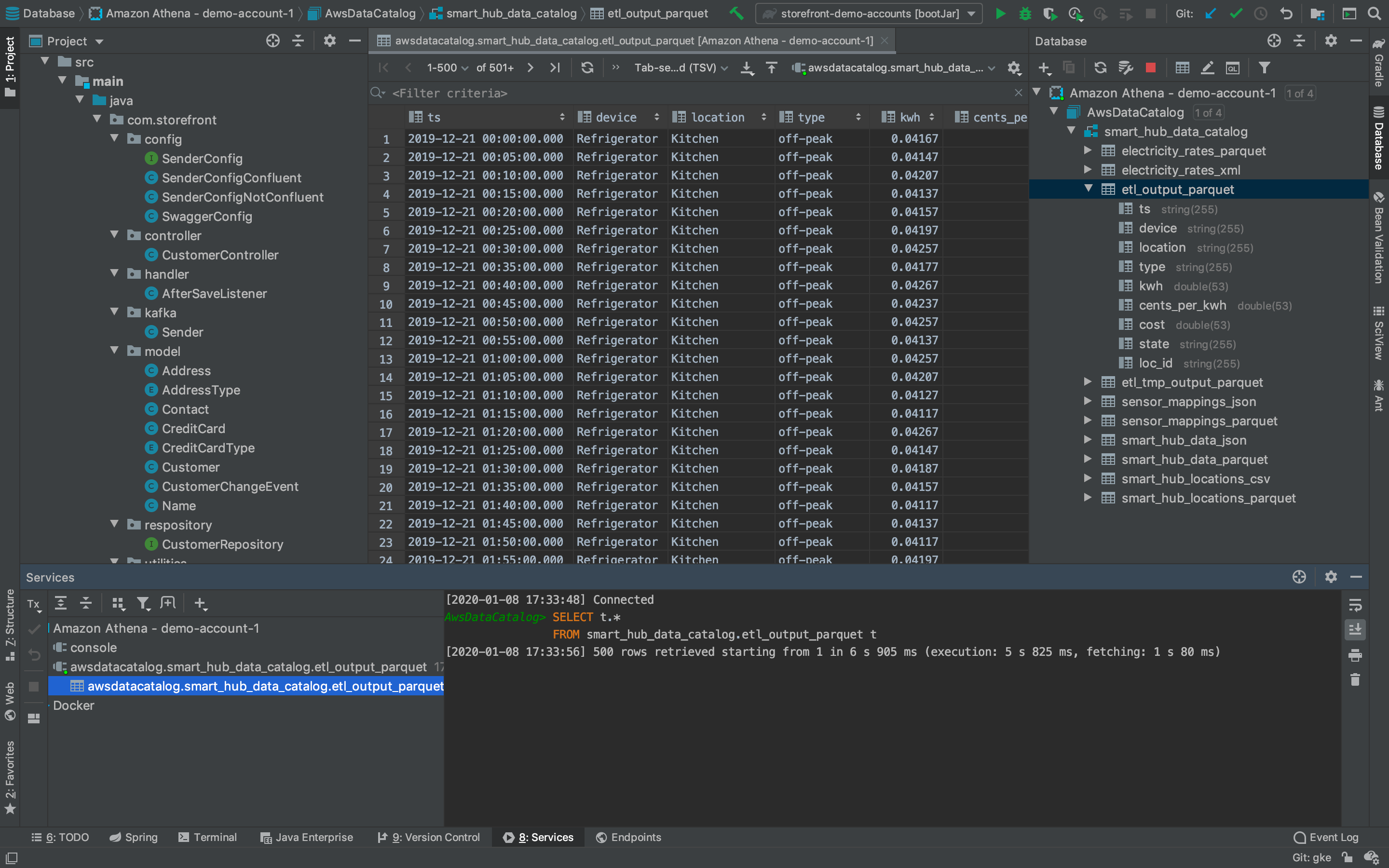Executing Amazon Athena Queries Directly from JetBrains PyCharm IDE