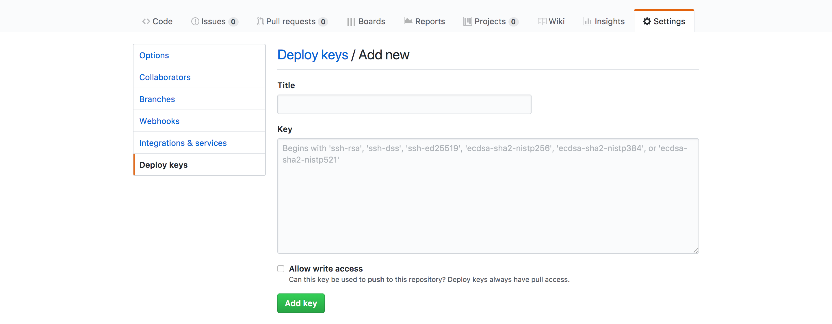 Ssh generate key github