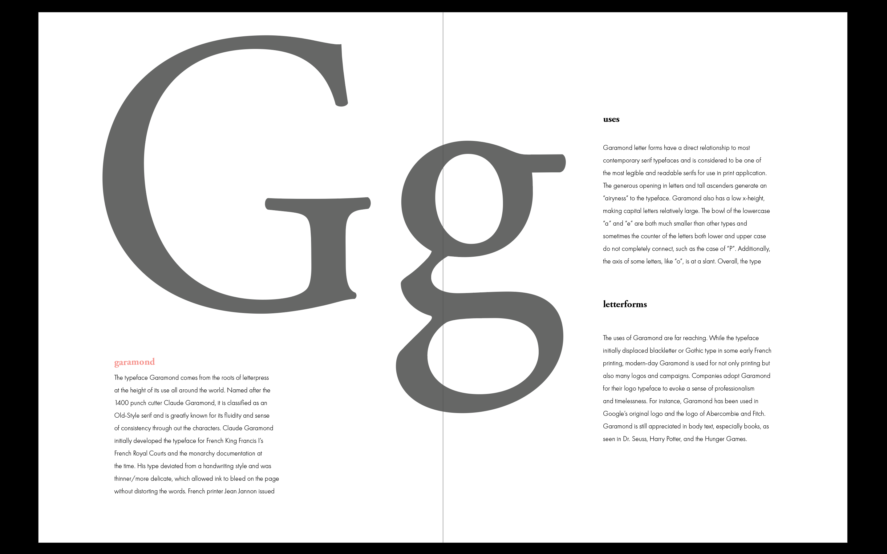 Typeface Garamond Abstract By Carolyn Chheath Medium