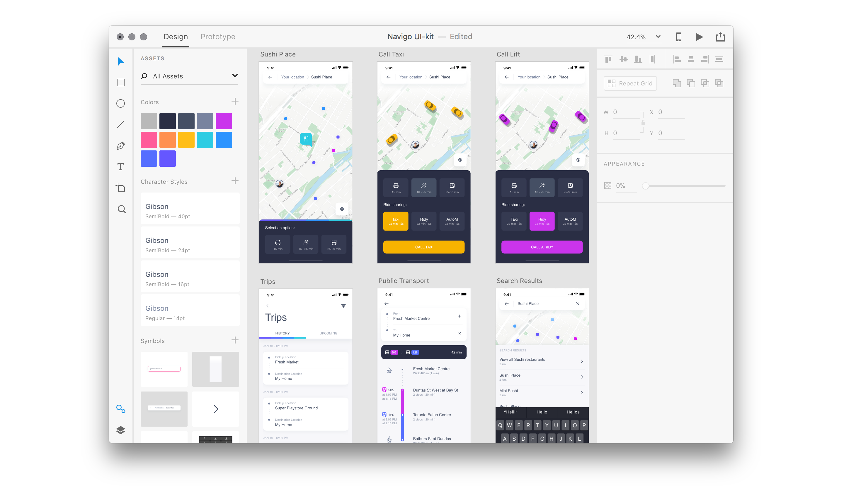 Managing Assets with Adobe XD. Curating and reusing colors, character… | by Jonathan Pimento | Medium